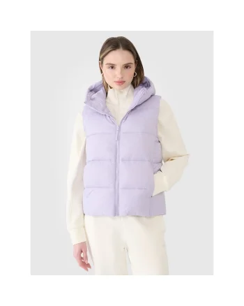 Veste sport dama  fara maneci, violet