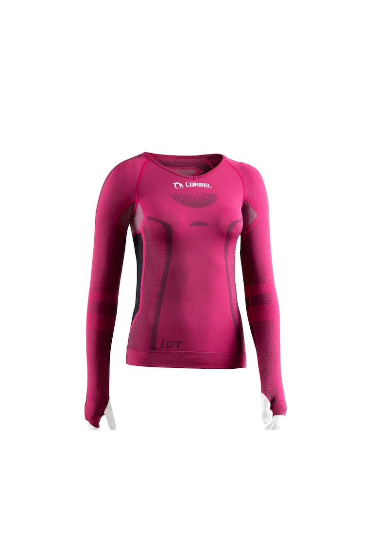 Tricou termic cu maneca lunga femei,  Cristallo, fuchsia