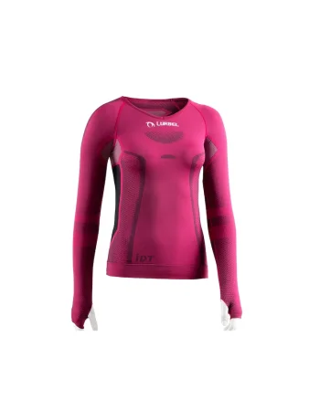 Tricou termic cu maneca lunga femei,  Cristallo, fuchsia