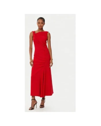 Rochie dama,  AFATIKP, Sintetic, M, Rosu