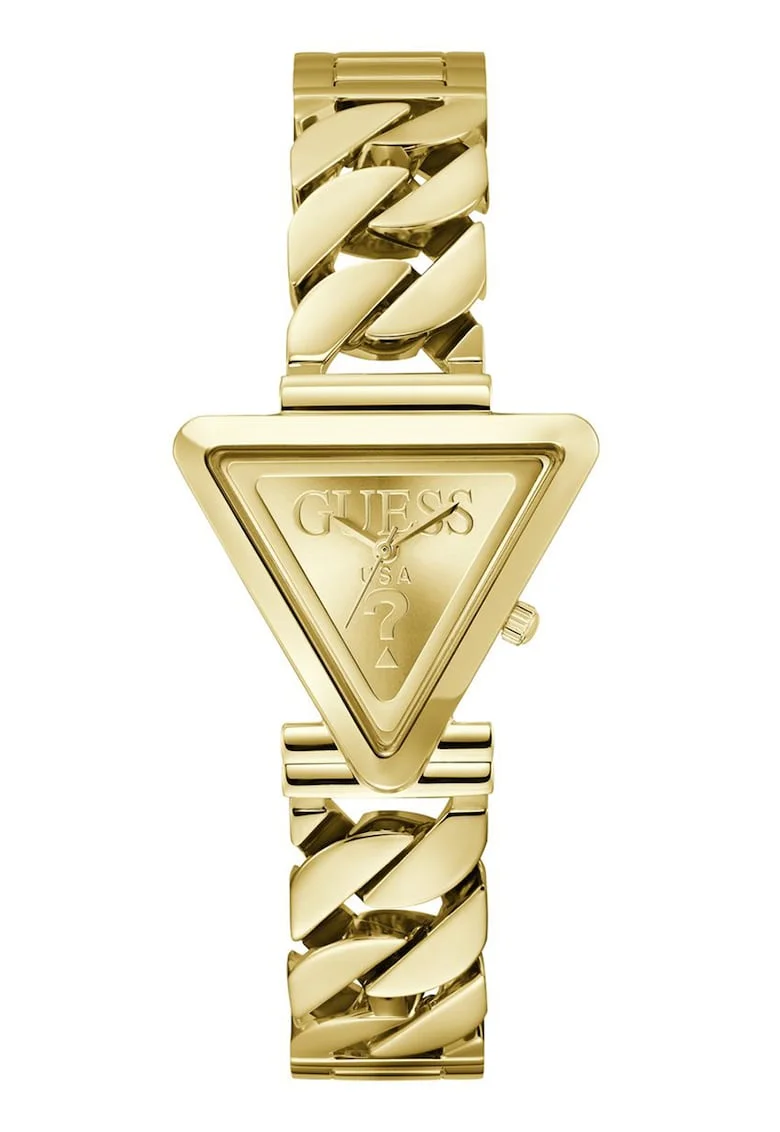 Ceas quartz triunghiular, Auriu