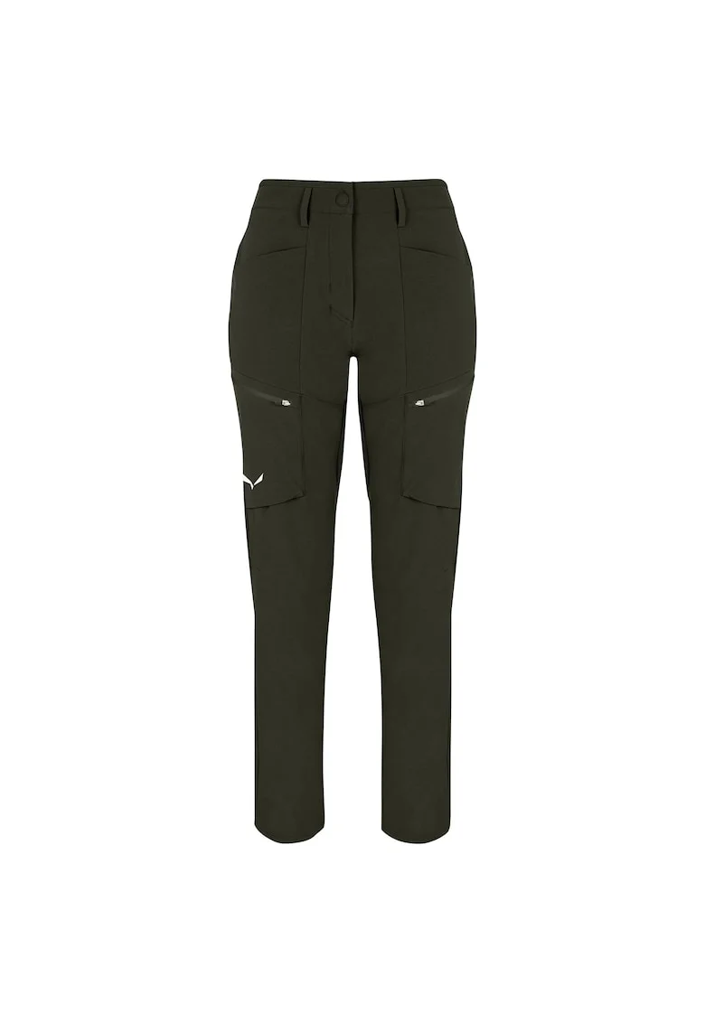Pantaloni trekking dama  Puez Durastretch Cargo, Kaki