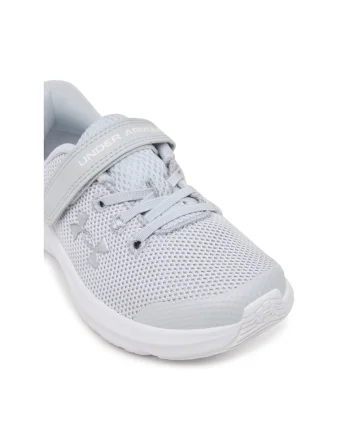 Pantofi sport copii,  velcro, gri, material textil