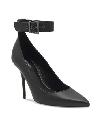 Pantofi dama,  473169, Piele ecologica, Negru