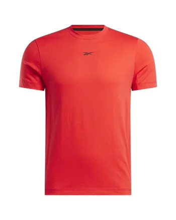 Tricou sport barbati  Athlete Tee, croiala regulata, rosu, bumbac si poliester
