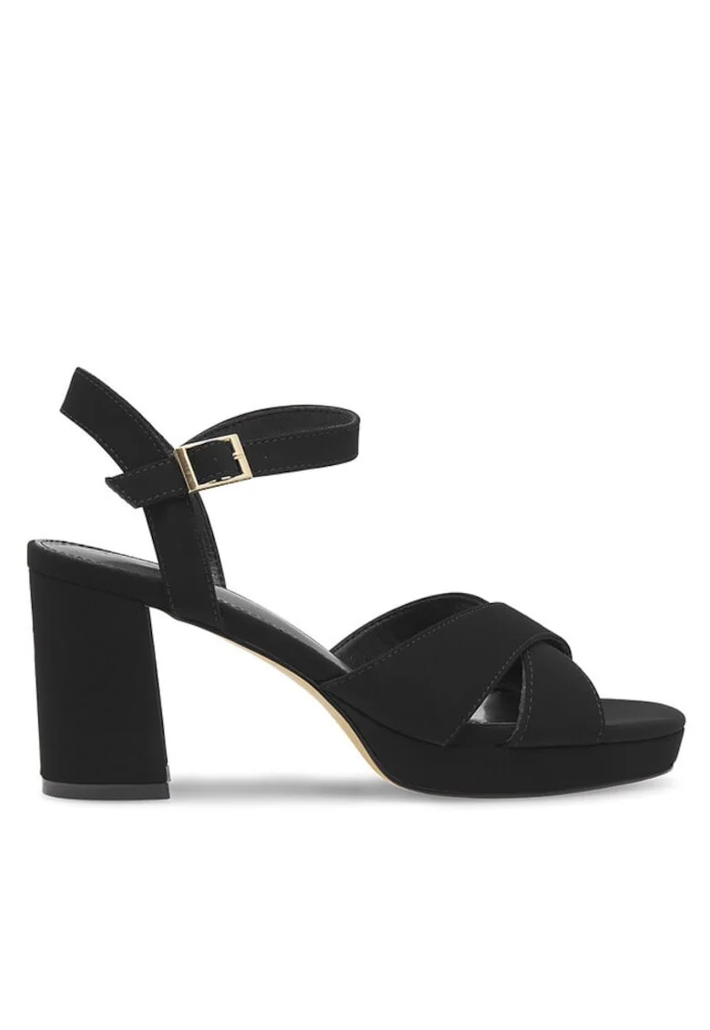 Sandale dama,  Negru, Negru