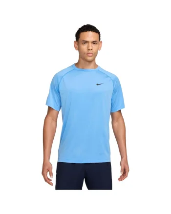 Tricou sport  Dri-FIT Ready, respirabil, uscare rapida, albastru, poliester