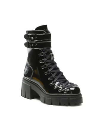 Ghete dama,  301100553, Negru, Piele ecologica, Negru