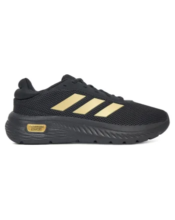 Pantofi sport dama,  CLOUDFOAM COMFY JH68, negru/auriu, textil,