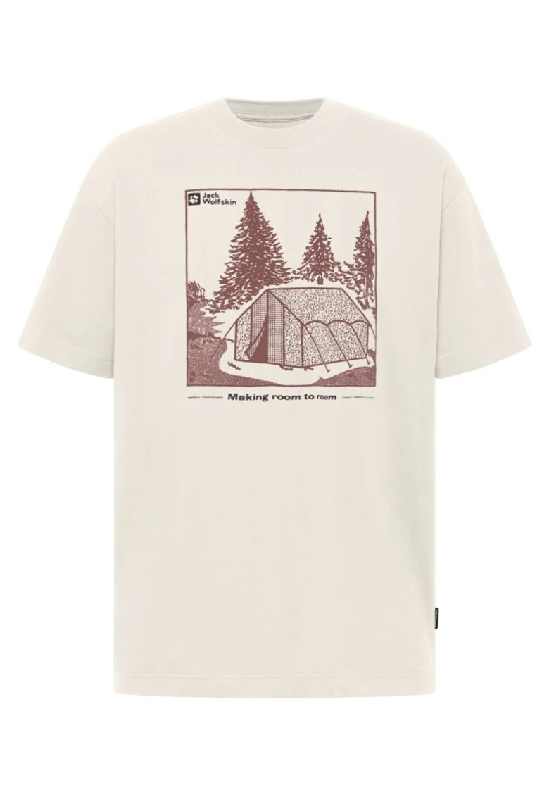 Tricou barbati  Freeroamer SS 2025, Alb