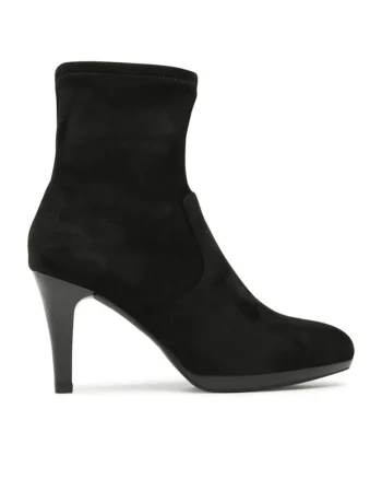 Botine dama,  30352737239, Piele ecologica, Negru