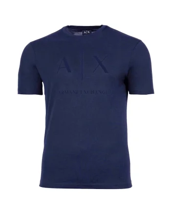 Tricou slim fit de bumbac, Albastru stins