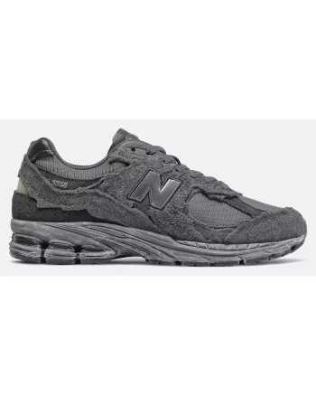 Sneakers unisex, 2002R, negru stins, Negru stins