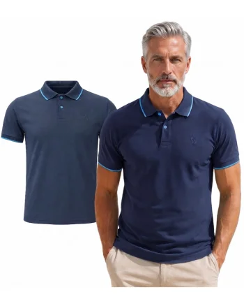Tricou cu detaliu logo brodat