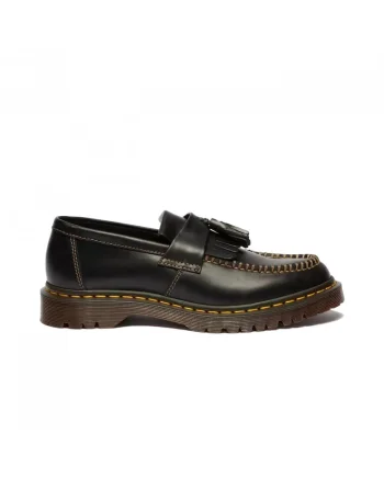 Pantofi unisex tip loafer din piele Adrian, Negru