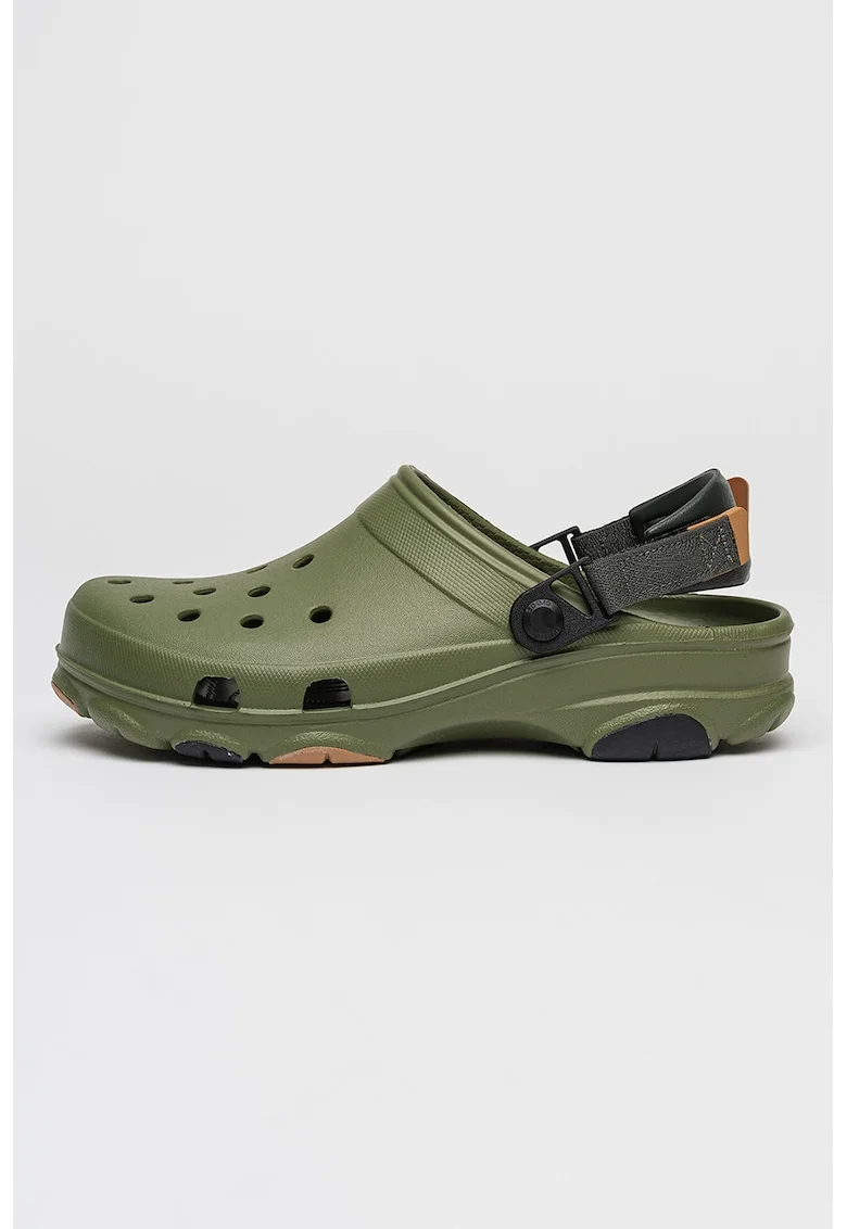 Saboti slingback unisex All-Terrain, Verde englez