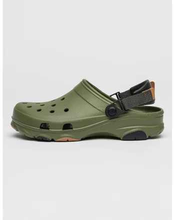 Saboti slingback unisex All-Terrain, Verde englez