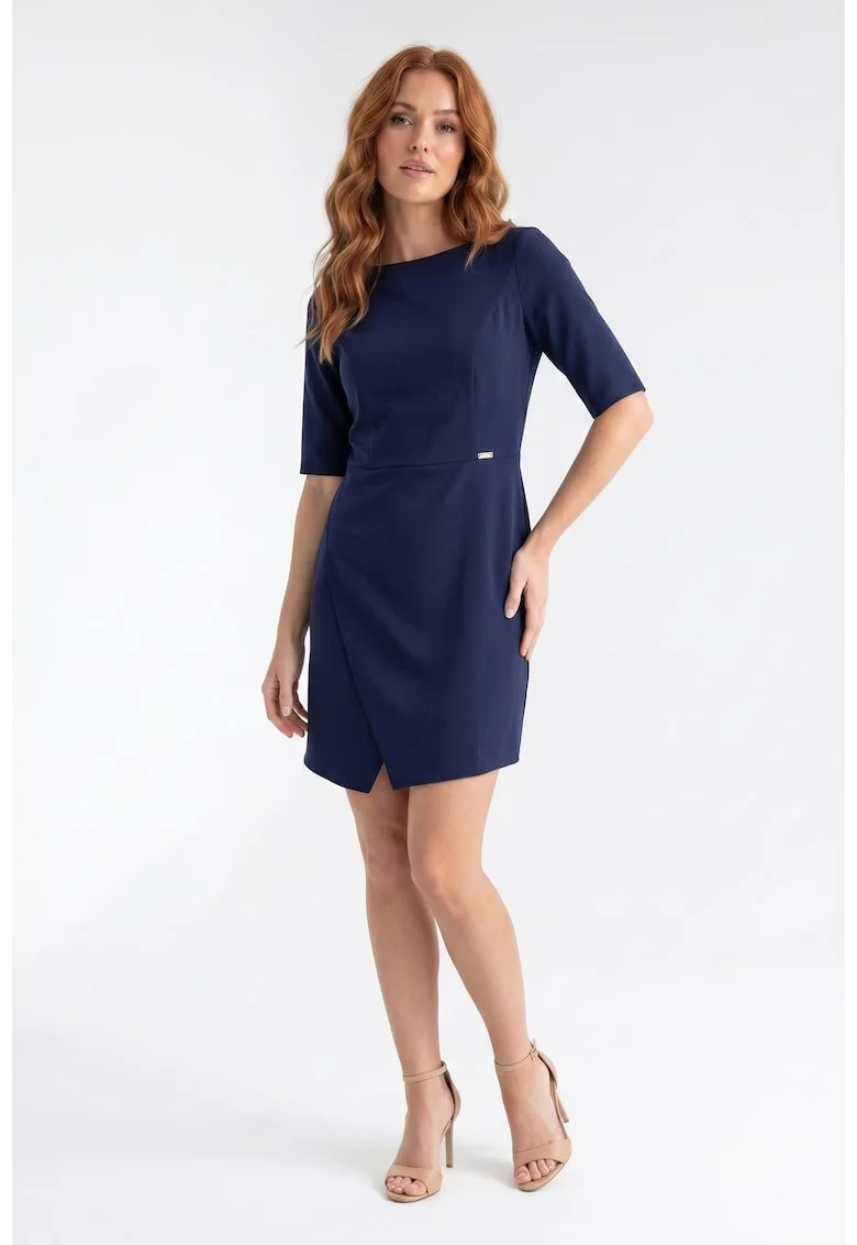 Sukienka M1372 Granat M/L, Bleumarin