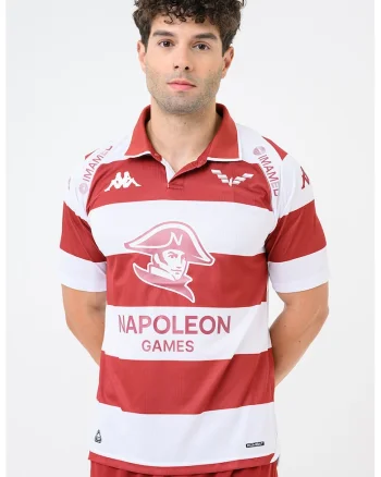 Tricou de joc 2026-2027 FC Rapid 1923, Alb/Visiniu