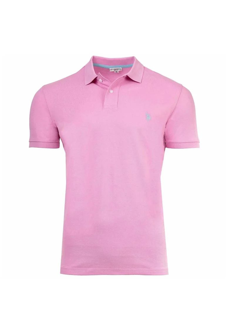 Tricou polo de bumbac, Roz