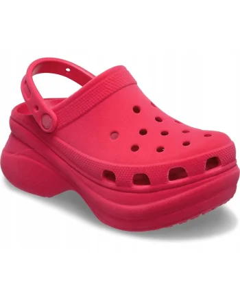 Femei, Saboti, Bae Velvet Clog 211919, Negru, Rosu