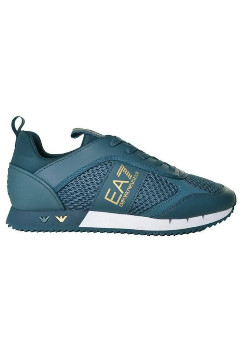Pantofi Emporio Armani  Piele ecologica, Albastru, Albastru petrol