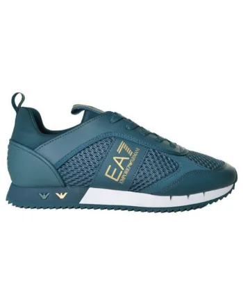 Pantofi Emporio Armani  Piele ecologica, Albastru, Albastru petrol