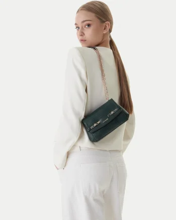 Geanta dama,  ecologica, verde, One Size INTL