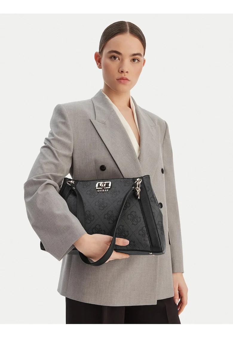 Geanta dama,  ecologica, gri, One Size INTL
