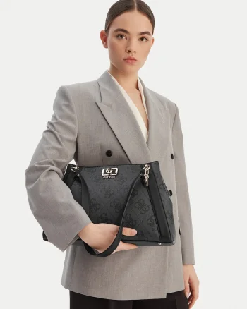 Geanta dama,  ecologica, gri, One Size INTL