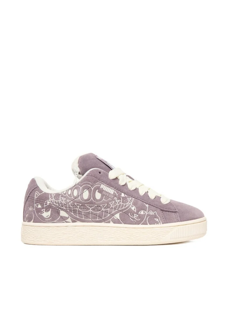 Pantofi sport low-cut XL RIPNDIP din piele intoarsa, Violet