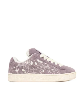 Pantofi sport low-cut XL RIPNDIP din piele intoarsa, Violet