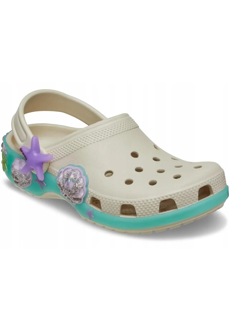 Saboti Copii,  Classic Sea Sparkle Shaker Clog, Bej