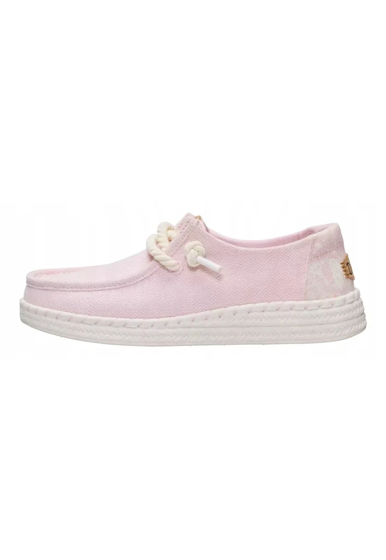 Mocasini Dama, Hey Dude, Wendy Espadrille Hibiscus, roz, Roz