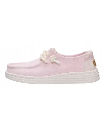 Mocasini Dama, Hey Dude, Wendy Espadrille Hibiscus, roz, Roz