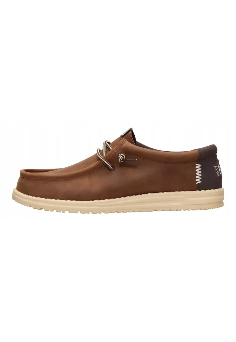 Mocasini barbati, Wally Full Grain Leather, maro, piele naturala, Maro