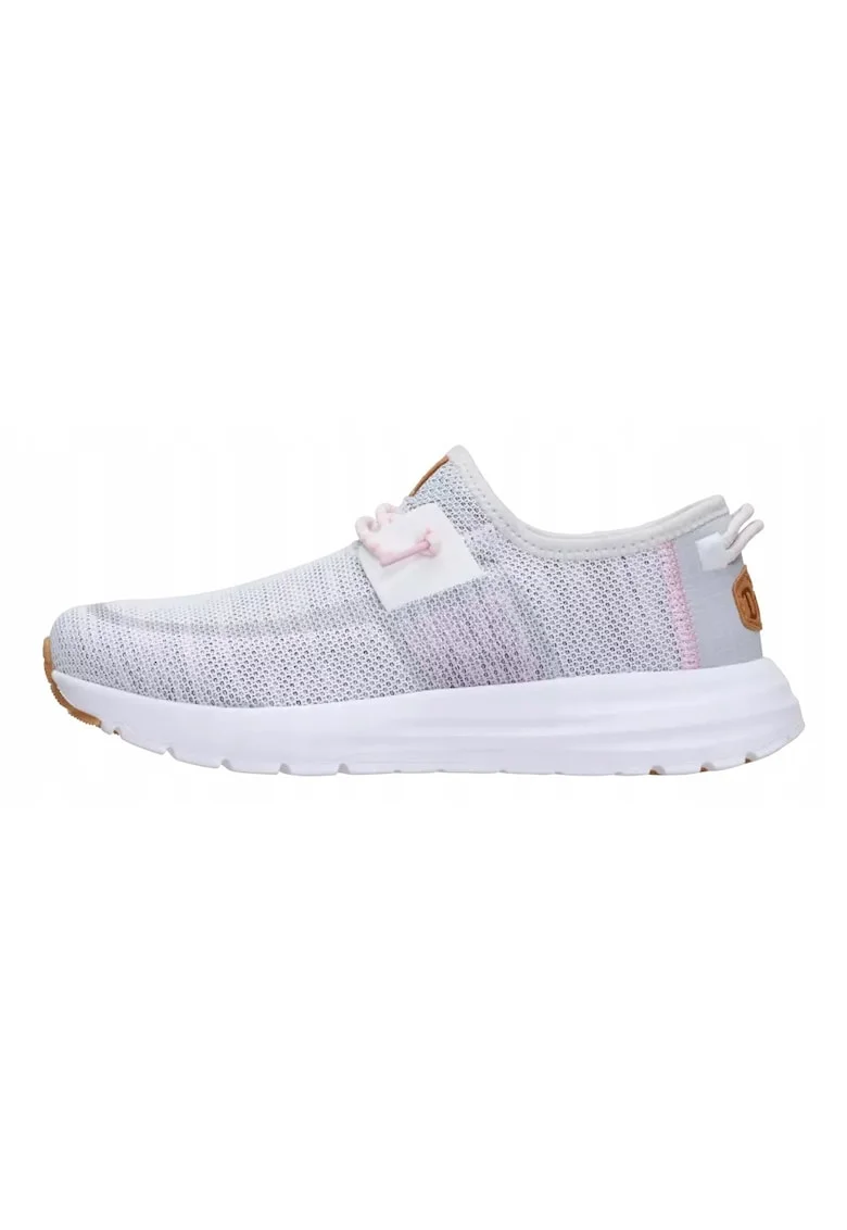 Pantofi sport dama, Hey Dude, Sirocco Stretch Sox, alb, Alb