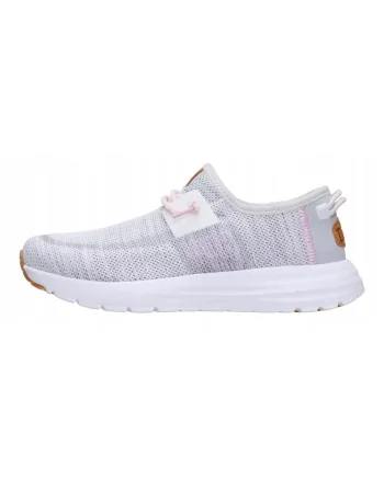 Pantofi sport dama, Hey Dude, Sirocco Stretch Sox, alb, Alb