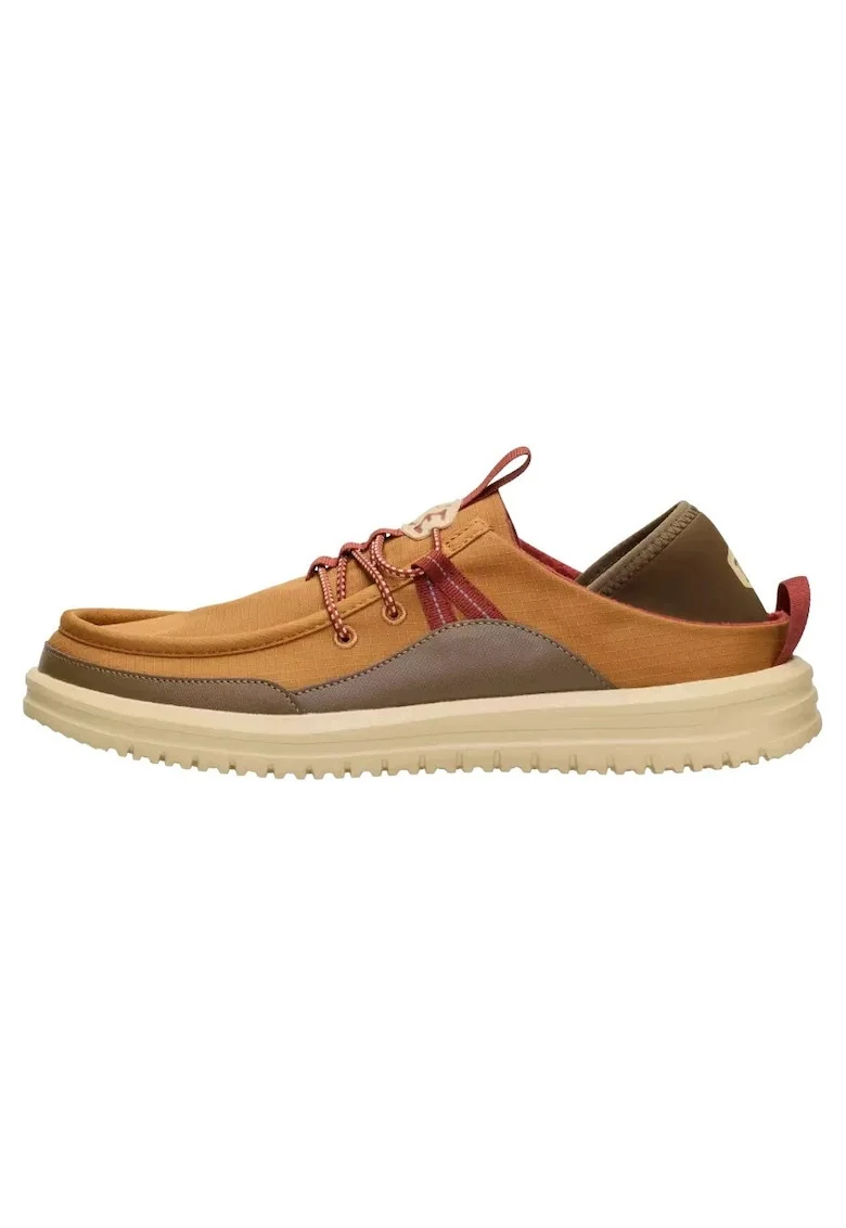 Męskie Lekkie Mokasyny Buty Wsuwane Bradley Blipper Nylon, Maro