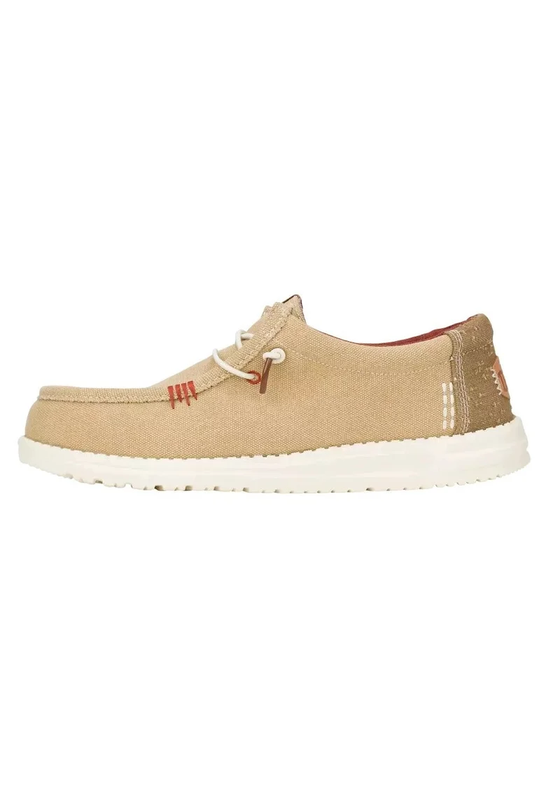 Męskie Lekkie Mokasyny Buty Półbuty Wsuwane Wally Workwear, Bej