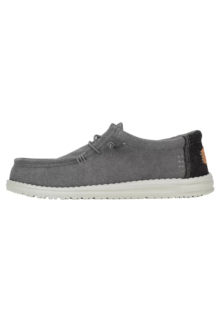 Męskie Lekkie Mokasyny Buty Półbuty Wsuwane Wally Workwear, Gri