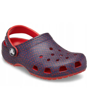 Saboti Copii,  Classic Jersey Clog, Navy, Violet