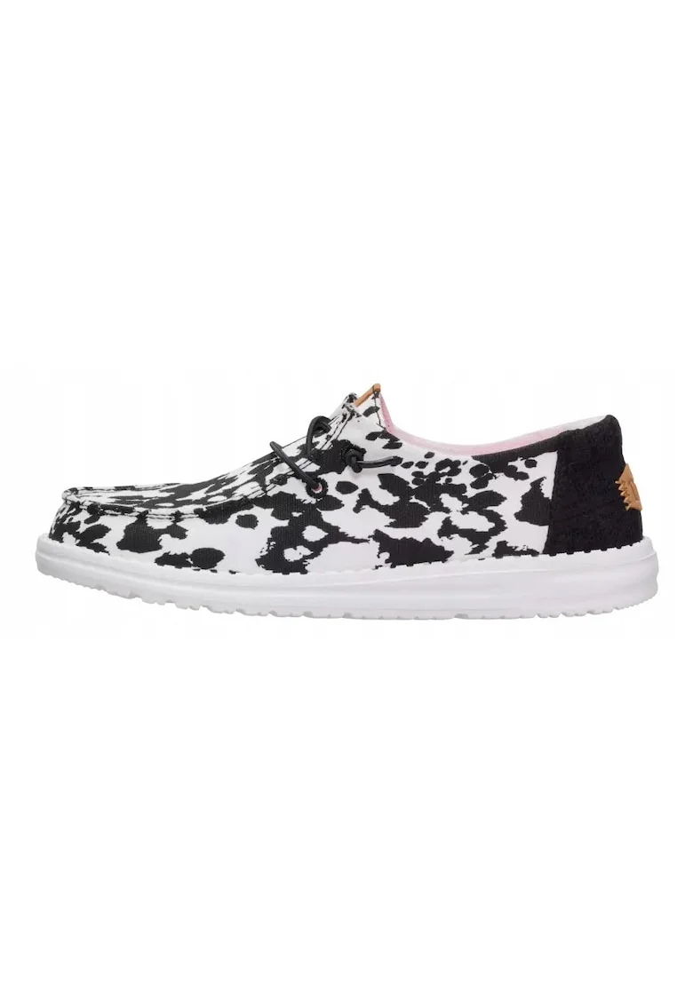 Mocasini Dama, Hey Dude, Wendy Inky Cow, Alb