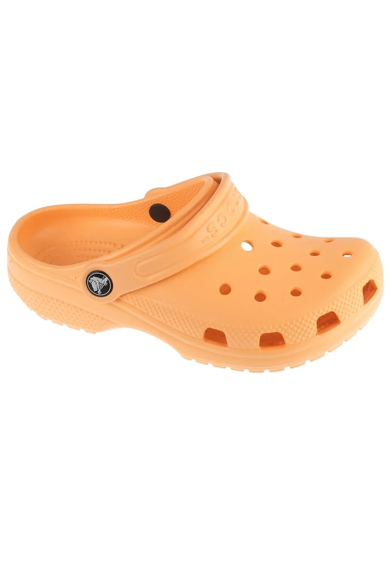 Saboti slingback de cauciuc,  Classic Clog Kids 206991, Portocaliu