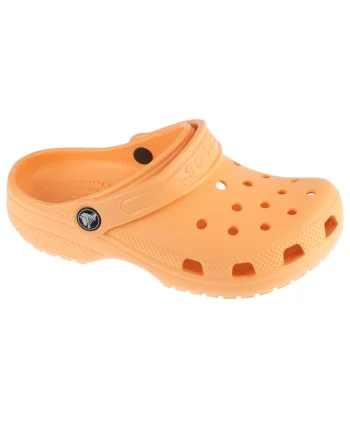 Saboti slingback de cauciuc,  Classic Clog Kids 206991, Portocaliu