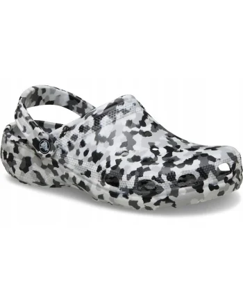 Saboti barbati,  Classic Confetti Clog Croslite, Negru