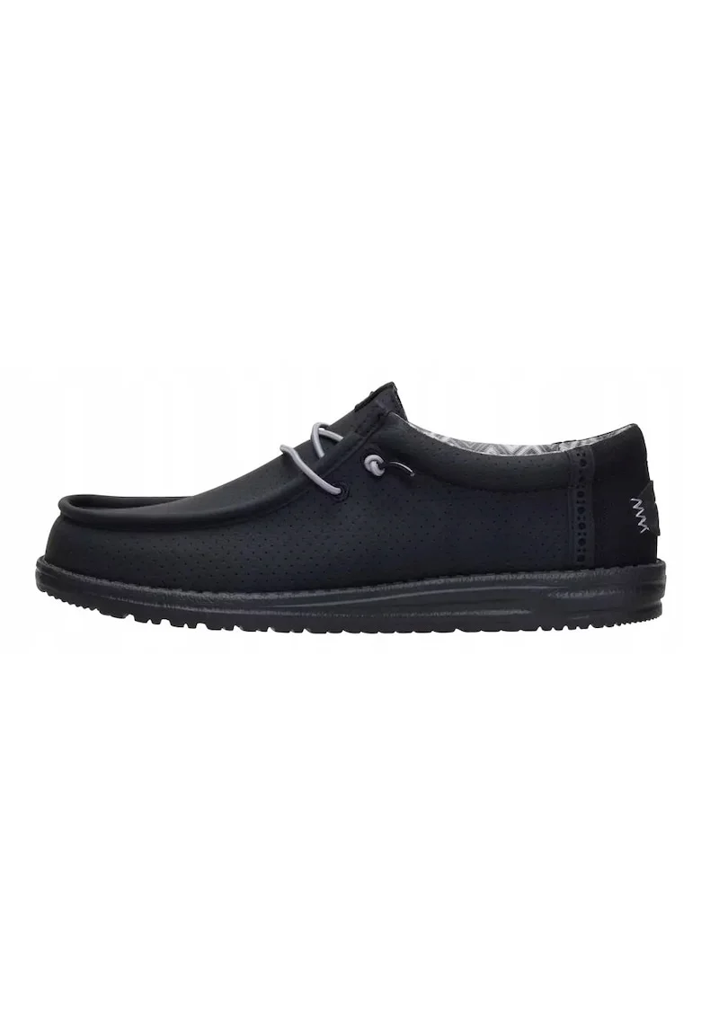 Mocasini barbati, Hey Dude, Wally Perf Classic, Negru