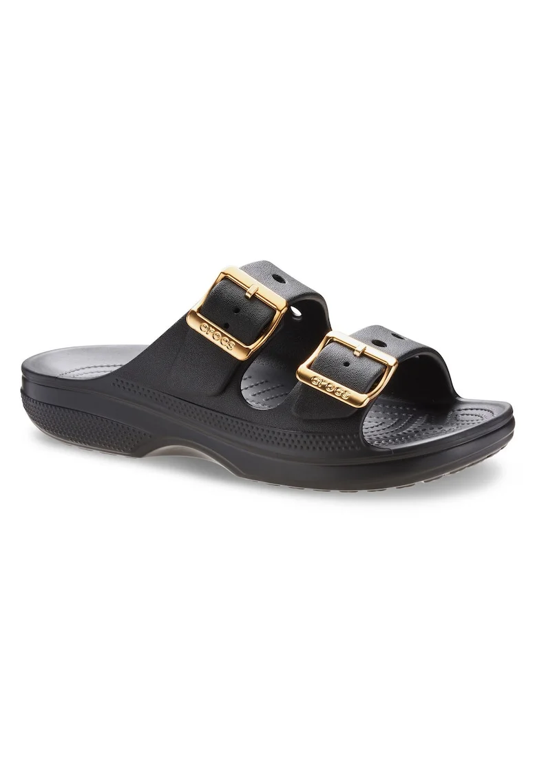 Papuci dama,  plastic, negru