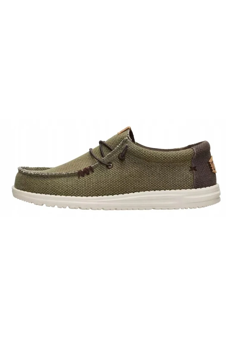 Męskie Lekkie Mokasyny Buty Wsuwane Wally Braided