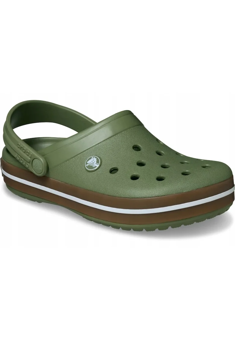 Saboti barbati,  Crocband Gum Clog, verde Cargo, Croslite, codfwqq212756-3BX, Verde